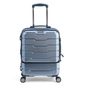 IT LUGGAGE Blue 21in Prosperous Hardside Carry-on Spinner
